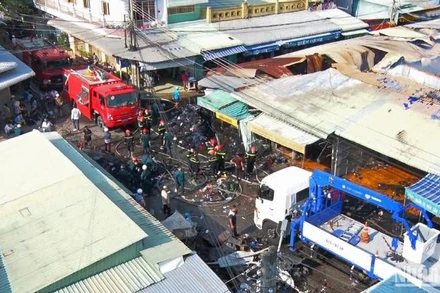 Hiện trường vụ cháy