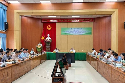 Quang cảnh hội nghị.