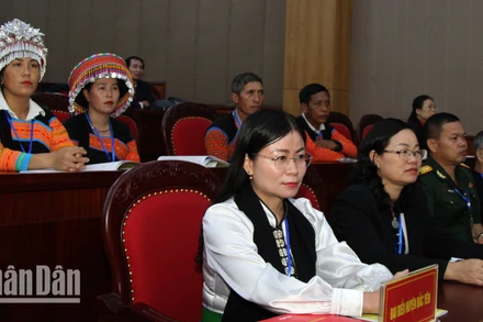 Dự Đại hội có 246 đại biểu đại diện cho 11 dân tộc thiểu số cư trú trên địa bàn tỉnh Sơn La.