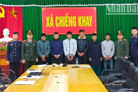 Cơ quan an ninh điều tra Công an tỉnh Sơn La đã ra quyết định khởi tố 6 vụ án hình sự cùng các đối tượng.