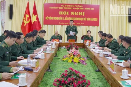 Hội nghị hiệp đồng trong quản lý, bảo vệ biên giới khu vực tiếp giáp năm 2025.