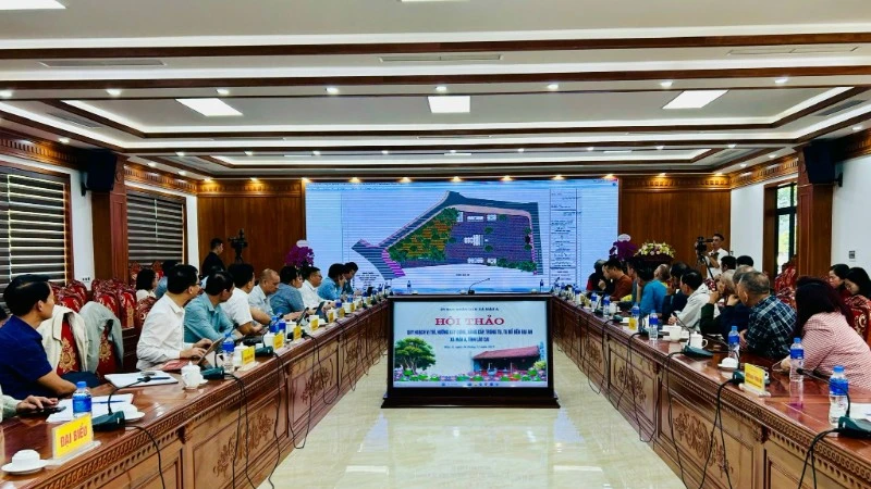 Toàn cảnh hội thảo.