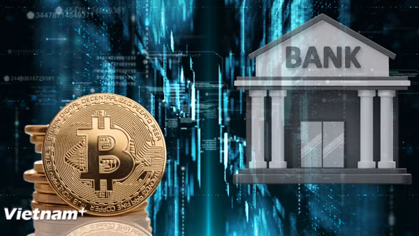 Thị trường quỹ hoán đổi danh mục (ETF) tiền điện tử tại Mỹ đang đối mặt với làn sóng thanh lý quy mô lớn. (Nguồn: Vietnam+)