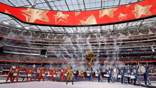 Lễ khai mạc World Cup 2026 tại Mỹ mang đậm không khí giải trí sôi động đặc trưng của Los Angeles. (Ảnh: FIFA)