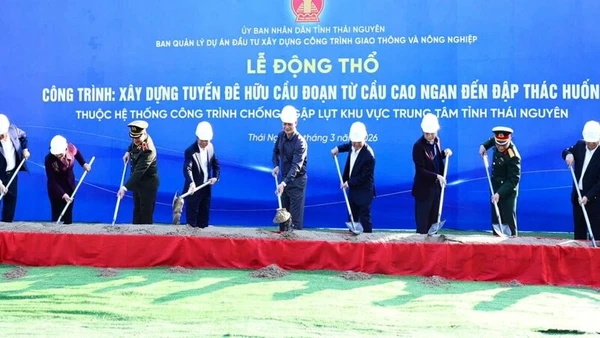 Công trình dự kiến sẽ cơ bản hoàn thành trong 2 năm.