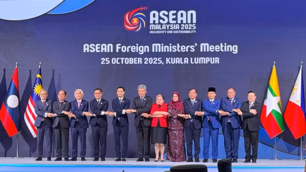 Các đại biểu tại Hội nghị Bộ trưởng Ngoại giao ASEAN. (Ảnh minh họa: TTXVN)