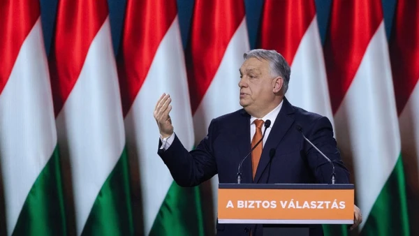 Thủ tướng Hungary Viktor Orban phát biểu tại Đại hội lần thứ 31 của đảng Fidesz ở thủ đô Budapest, ngày 10/1/2026. Ảnh: THX/TTXVN