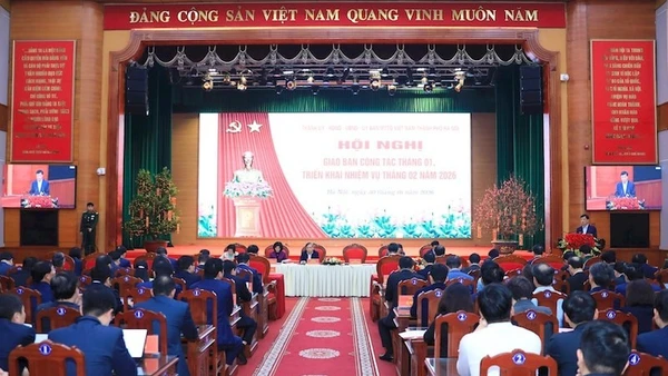 Quang cảnh hội nghị.