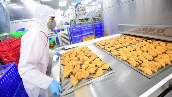 Lao động tại Công ty LC Foods. (Ảnh: ND)