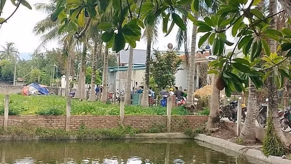 Ngôi nhà của ông N.V.V. ở thôn Mỹ Hưng, xã Thanh Nưa, tỉnh Điện Biên.