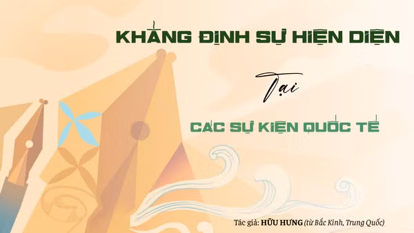 Khẳng định sự hiện diện tại các sự kiện quốc tế