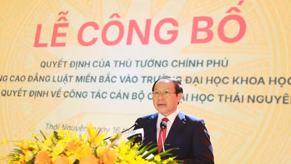 Phó Thủ tướng Lê Tiến Châu phát biểu tại buổi lễ.