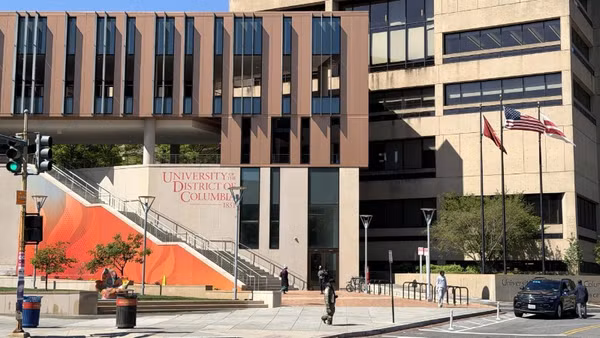 Đại học Đặc khu Columbia (University of the District of Columbia-UDC) là trường đại học công lập duy nhất tại thủ đô Washington, đồng thời là một viện đại học phục vụ cộng đồng. (Ảnh: TTXVN)