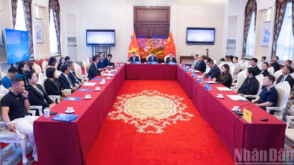 Quang cảnh Hội thảo Thanh niên ưu tú Việt-Trung.