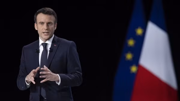 Tổng thống Pháp Emmanuel Macron. (Ảnh: TÂN HOA XÃ)