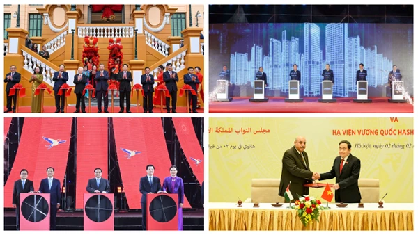 Tin nổi bật ngày 2/2: Khởi công dự án Khu đô thị đa mục tiêu tại Hà Nội; Báo Nhân Dân ra mắt "Chuyến tàu hạnh phúc"; Khai mạc Hội chợ Mùa Xuân lần thứ nhất năm 2026