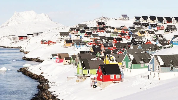 Thủ phủ Nuuk của Greenland. (Ảnh: TÂN HOA XÃ)