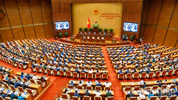 Quang cảnh Kỳ họp không thường lệ thứ nhất, Quốc hội khóa XVI.