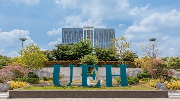 Quang cảnh Đại học Kinh tế Thành phố Hồ Chí Minh.