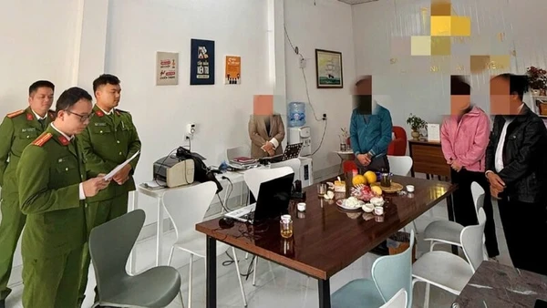 Công an tỉnh Thái Nguyên khởi tố vụ án hình sự, khởi tố bị can, ra lệnh tạm giam và khám xét khẩn cấp đối với Phạm Thị Hồng G, Hoàng Văn H và Nguyễn Văn T. (Ảnh: Công an tỉnh Thái Nguyên) 