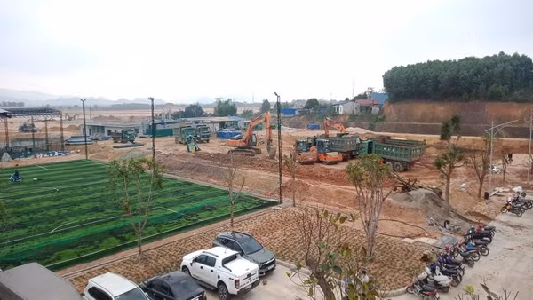 Khi được giao đủ mặt bằng, Công ty cổ phần Viglacera Thái Nguyên hoàn thiện hạ tầng Khu công nghiệp Sông Công II giai đoạn 2 chỉ trong vòng 12 tháng.