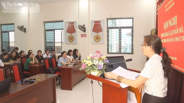 Lãnh đạo Chi cục Dân số tỉnh Sơn La quán triệt các nội dung của Luật Dân số 2025 và các hoạt động dân số và phát triển năm 2026.