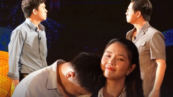 Cùng đề tài gia đình thời hiện đại và sau chiến tranh, hai vở diễn của "Mùa cảm xúc" giúp khán giả cảm nhận, soi chiếu lại chính mình trong tình yêu và hạnh phúc gia đình. (Trong ảnh: Cảnh vở diễn "Mặt nạ người")