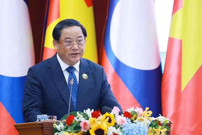 Thủ tướng Lào Sonexay Siphandone. (Ảnh: TTXVN)