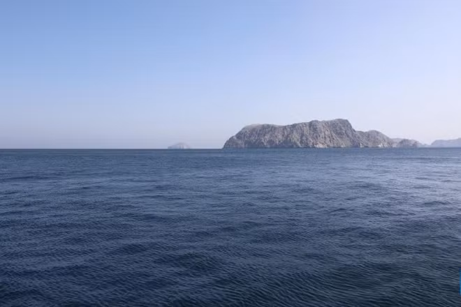 Eo biển Hormuz. (Ảnh: Tân Hoa xã)