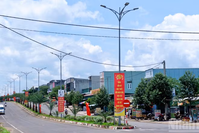 Một góc xã Ia Tơi hôm nay.