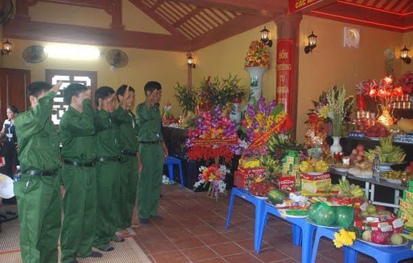 Ấm tình đồng đội nơi chiến trường xưa ảnh 4 Ấm tình đồng đội nơi chiến trường xưa ảnh 4