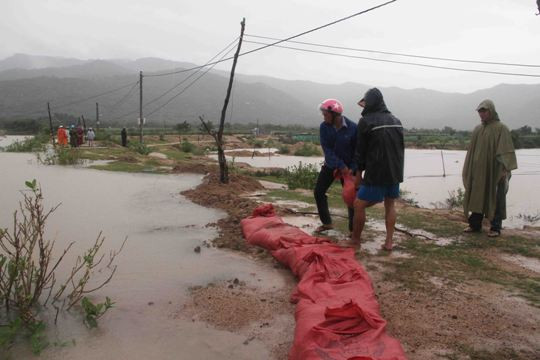 Ninh Thuận chìm trong mưa lũ ảnh 3
