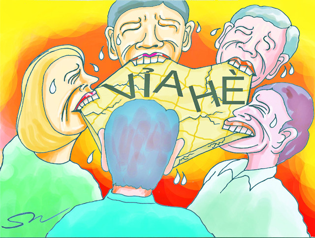 Tuyên chiến với vỉa hè ảnh 3