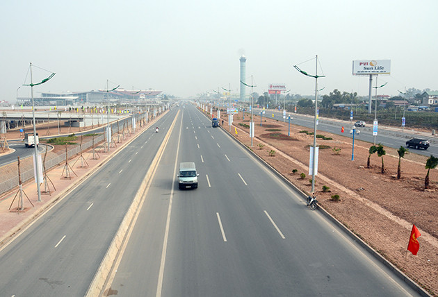 Chính thức thông xe cầu Nhật Tân, nhà ga hành khách T2 và đường Võ Nguyên Giáp ảnh 5 Chính thức thông xe cầu Nhật Tân, nhà ga hành khách T2 và đường Võ Nguyên Giáp ảnh 5