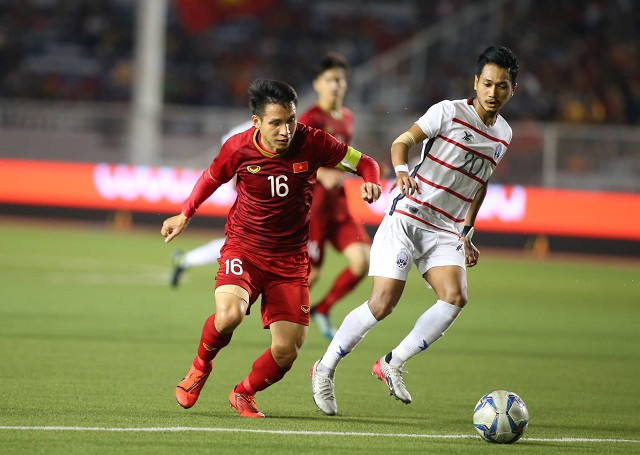 Thắng đậm U22 Campuchia 4-0, U22 Việt Nam vào chung kết SEA Games ảnh 7