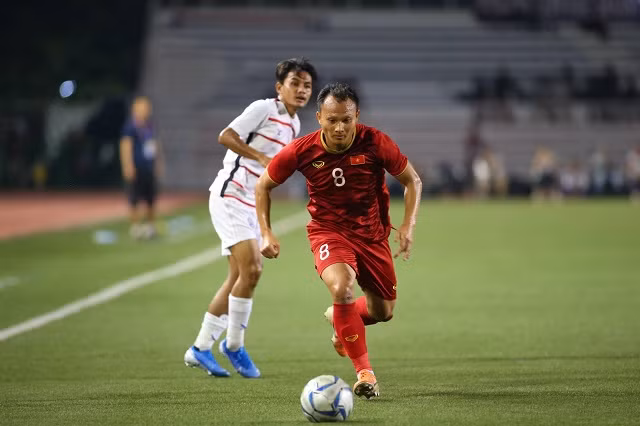 Thắng đậm U22 Campuchia 4-0, U22 Việt Nam vào chung kết SEA Games ảnh 14 Thắng đậm U22 Campuchia 4-0, U22 Việt Nam vào chung kết SEA Games ảnh 14