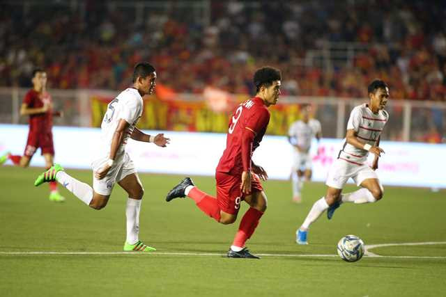 Thắng đậm U22 Campuchia 4-0, U22 Việt Nam vào chung kết SEA Games ảnh 9