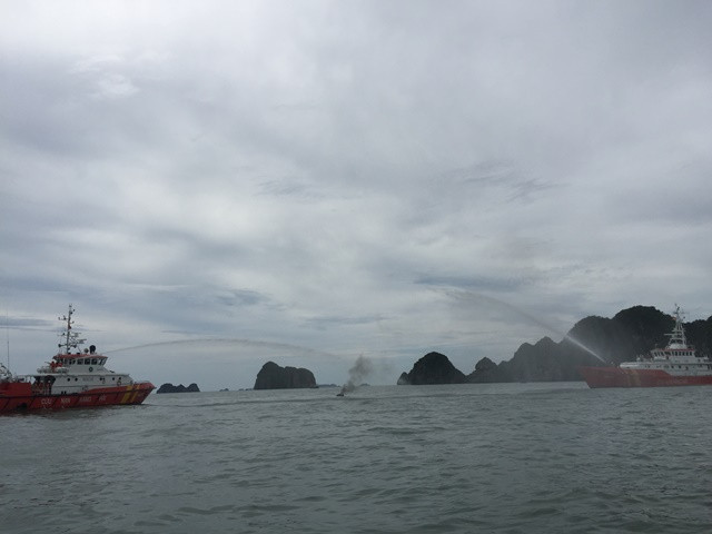 Cận cảnh công tác cứu hộ, cứu nạn trên biển ảnh 11