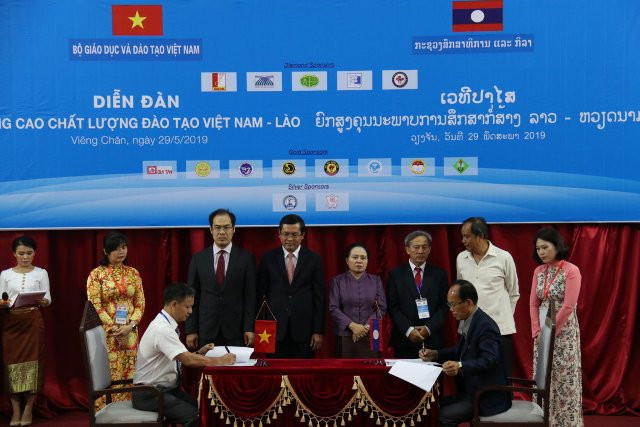 Nâng cao chất lượng đào tạo giáo dục Việt Nam - Lào ảnh 2