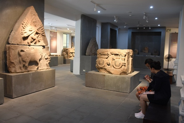 Độc đáo Bảo tàng Điêu khắc Chăm tròn 100 năm tuổi ảnh 7