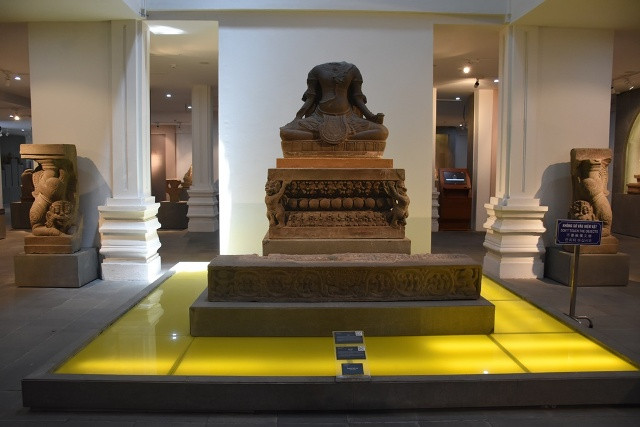 Độc đáo Bảo tàng Điêu khắc Chăm tròn 100 năm tuổi ảnh 6