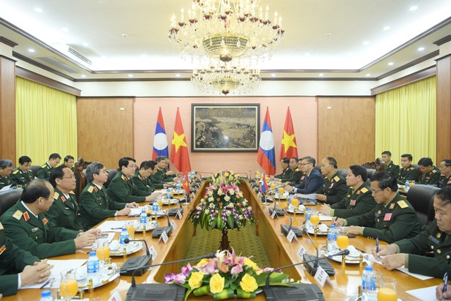 Tăng cường hợp tác quốc phòng giữa Việt Nam - Lào ảnh 1 Tăng cường hợp tác quốc phòng giữa Việt Nam - Lào ảnh 1