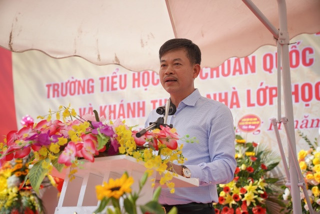 PVFCCo khánh thành khu nhà lớp học Trường tiểu học Xuân Lập, Thanh Hóa ảnh 2