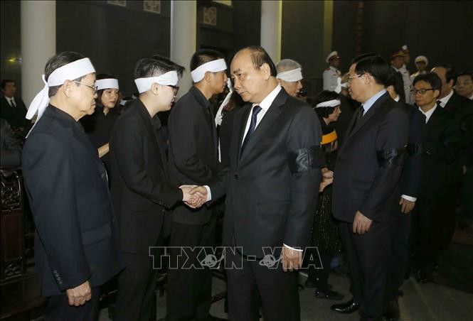 Lễ tang đồng chí Nguyễn Đức Bình ảnh 4