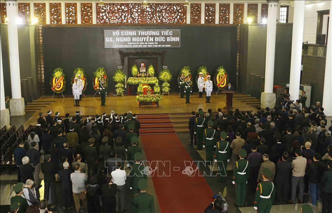 Lễ tang đồng chí Nguyễn Đức Bình ảnh 8