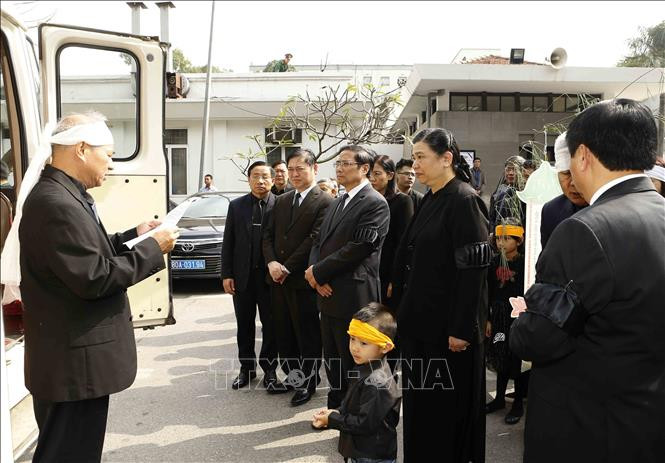 Lễ tang đồng chí Nguyễn Đức Bình ảnh 12