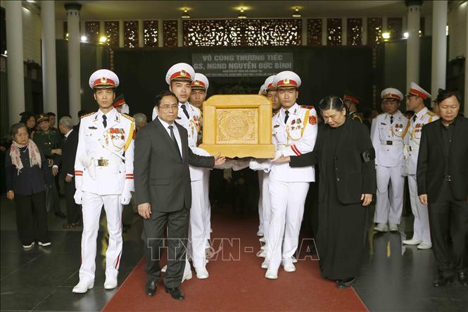 Lễ tang đồng chí Nguyễn Đức Bình ảnh 10