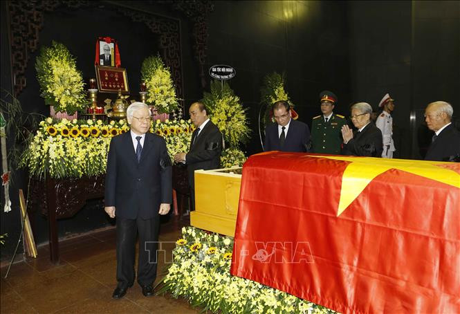 Lễ tang đồng chí Nguyễn Đức Bình ảnh 2