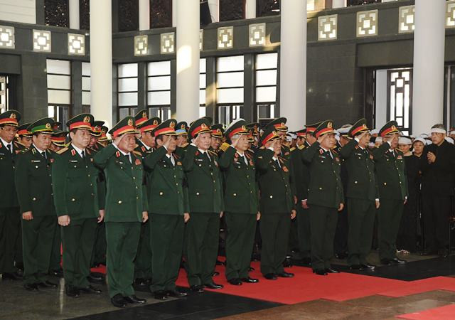 Cử hành trọng thể lễ viếng nguyên Tổng Bí thư Đỗ Mười ảnh 13 Cử hành trọng thể lễ viếng nguyên Tổng Bí thư Đỗ Mười ảnh 13