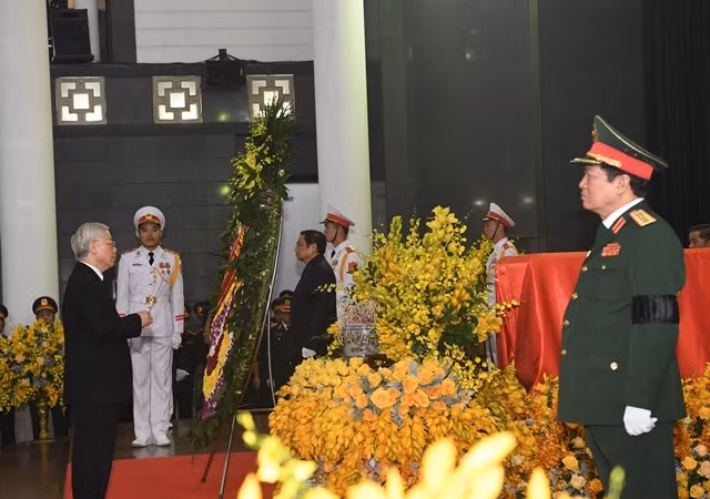 Cử hành trọng thể lễ viếng nguyên Tổng Bí thư Đỗ Mười ảnh 3